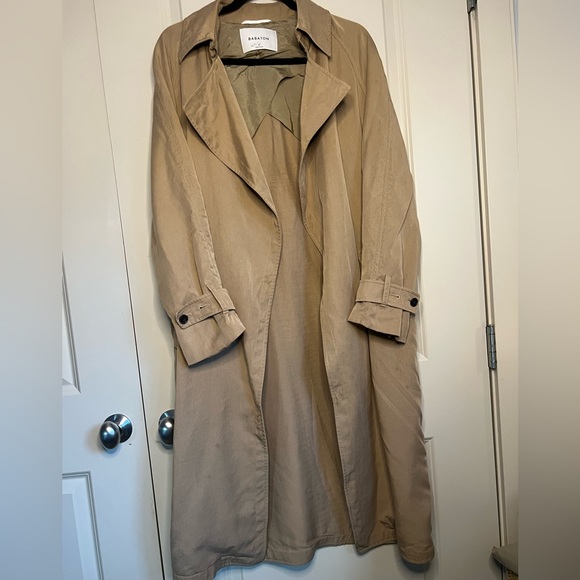 Babaton Lawson Trench Coat Size M - Picture 5 of 10